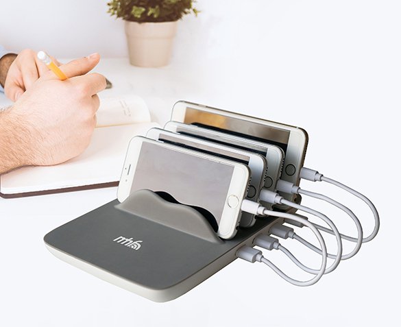 Groupdeal - Mr. Handsfree Oplaadstation Groupdeal - Mr. Handsfree Oplaadstation