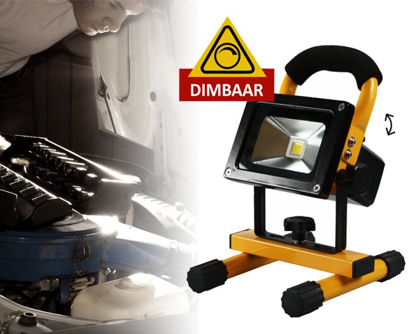 Groupdeal - Mr. Safe Oplaadbare Bouwlamp Groupdeal - Mr. Safe Oplaadbare Bouwlamp