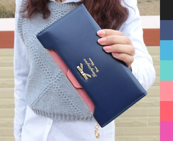 Groupdeal - Multifunctionele Smartphone Wallet voor Vrouwen Groupdeal - Multifunctionele Smartphone Wallet voor Vrouwen