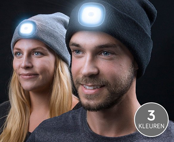 Groupdeal - Muts met Led-verlichting Groupdeal - Muts met Led-verlichting