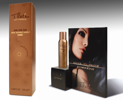 Groupdeal - Natuurlijk bruine teint met That'so Sun Make-up spray Groupdeal - Natuurlijk bruine teint met That'so Sun Make-up spray
