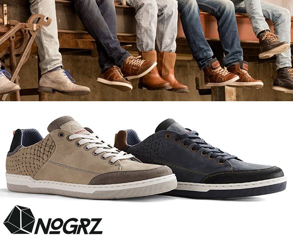 Groupdeal - NoGRZ W.Burn Herensneakers Groupdeal - NoGRZ W.Burn Herensneakers