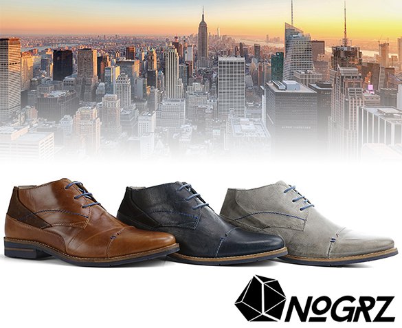 Groupdeal - NoGrz Wright Herenschoenen