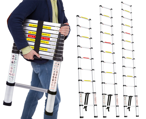 Groupdeal - O'Daddy Telescopische Ladder Groupdeal - O'Daddy Telescopische Ladder