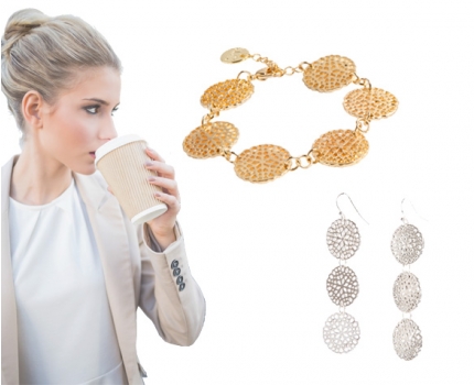 Groupdeal - Prachtige OTAZU armband of oorbellen Groupdeal - Prachtige OTAZU armband of oorbellen