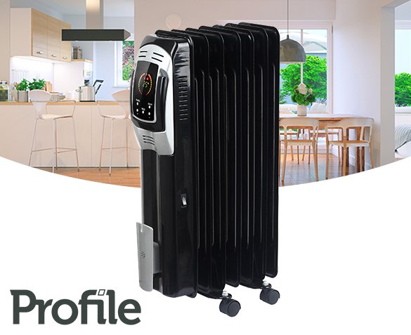 Groupdeal - Profile Radiator Fogo Black Groupdeal - Profile Radiator Fogo Black