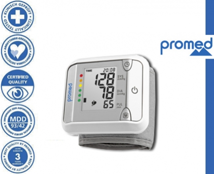 Groupdeal - Promed Bloeddrukmeter met o.a. hartritme meting Groupdeal - Promed Bloeddrukmeter met o.a. hartritme meting