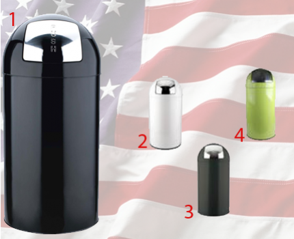Groupdeal - Prullenbak! Luxe vuilnisbak van het type American Pushcan Retro! Pimp je kitchen! Groupdeal - Prullenbak! Luxe vuilnisbak van het type American Pushcan Retro! Pimp je kitchen!