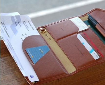 Groupdeal - PU Lederen Travel Wallet Groupdeal - PU Lederen Travel Wallet