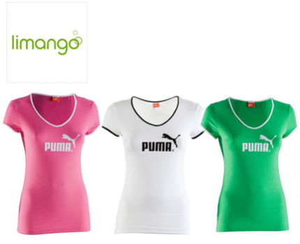 Groupdeal - Puma V neck T shirt voor vrouwen in 3 verschillende kleuren! Groupdeal - Puma V neck T shirt voor vrouwen in 3 verschillende kleuren!