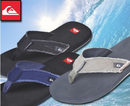 Groupdeal - Quiksilver Abyss slippers in 5 kleuren