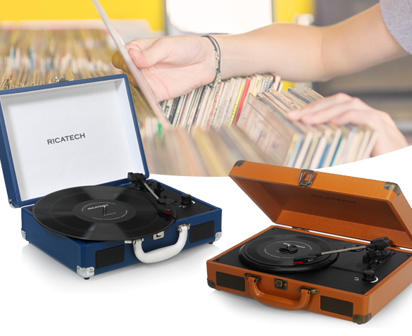 Groupdeal - Ricatech Platenspeler Groupdeal - Ricatech Platenspeler