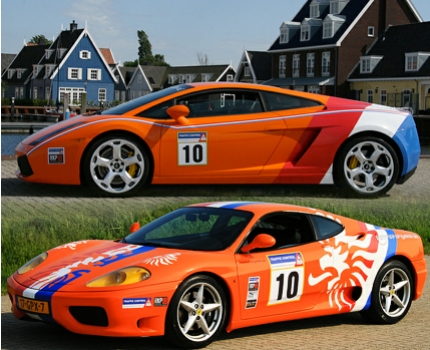 Groupdeal - Rijd een Ferrari of Lamborghini. Ook Nederlands elftal versies! Groupdeal - Rijd een Ferrari of Lamborghini. Ook Nederlands elftal versies!