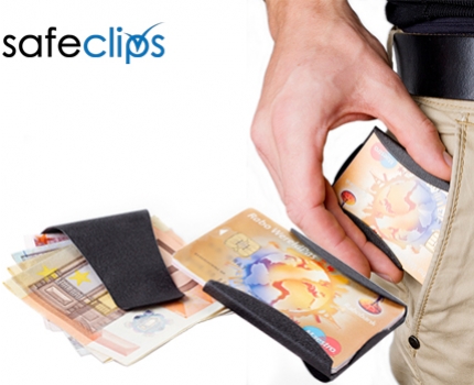 Groupdeal - Safeclip voor papiergeld en pasjes Groupdeal - Safeclip voor papiergeld en pasjes