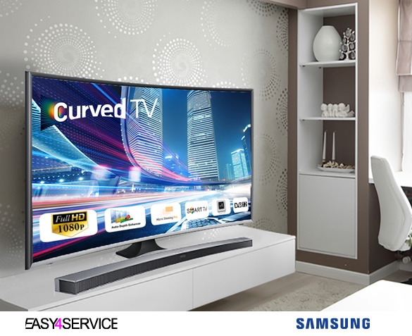 Groupdeal - Samsung Curved Smart TV 55 Inch