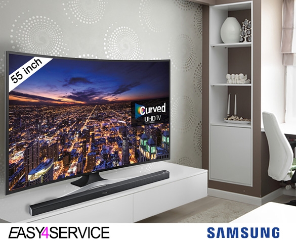 Groupdeal - Samsung Curved Ultra HD TV