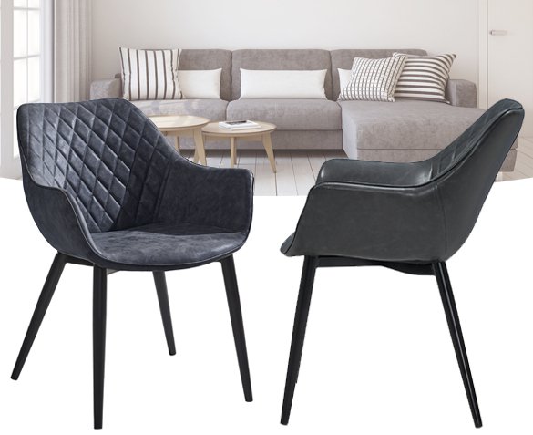 Groupdeal - Set van 2 Kuipstoelen Havana Groupdeal - Set van 2 Kuipstoelen Havana