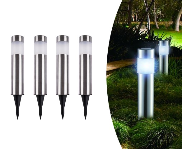 Groupdeal - Set van 4 San Diego Tuinlampen Groupdeal - Set van 4 San Diego Tuinlampen