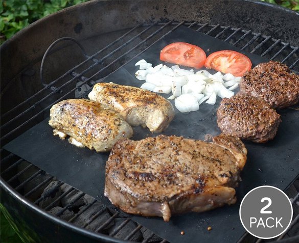Groupdeal - Set van TWEE Grillmatten Groupdeal - Set van TWEE Grillmatten