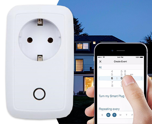 Groupdeal - Smart WiFi Stopcontact Groupdeal - Smart WiFi Stopcontact