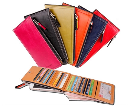 Groupdeal - Smartphone Synthetisch Lederen Wallet voor Vrouwen Groupdeal - Smartphone Synthetisch Lederen Wallet voor Vrouwen