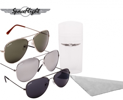 Groupdeal - SpaceFlight Aviator zonnebril Groupdeal - SpaceFlight Aviator zonnebril