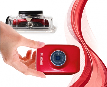 Groupdeal - Sportcamera inclusief waterdichte behuizing en nog vier andere accessoires! Groupdeal - Sportcamera inclusief waterdichte behuizing en nog vier andere accessoires!