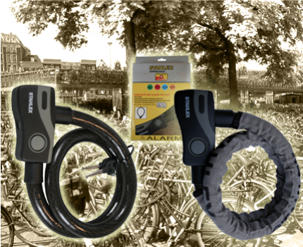 Groupdeal - Stahlex kabelslot met alarm Groupdeal - Stahlex kabelslot met alarm