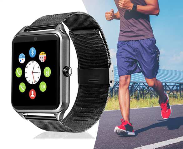 Groupdeal - Stalen Smartwatch Mi6 Groupdeal - Stalen Smartwatch Mi6