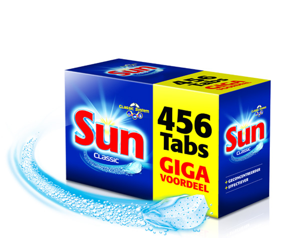 Groupdeal - Sun Classic Vaatwastabletten Groupdeal - Sun Classic Vaatwastabletten