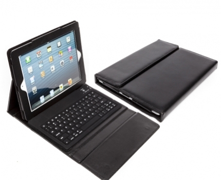 Groupdeal - Tablet case met bluetooth toetsenbord; een hoes, standaard en toetsenbord in 1! Groupdeal - Tablet case met bluetooth toetsenbord; een hoes, standaard en toetsenbord in 1!