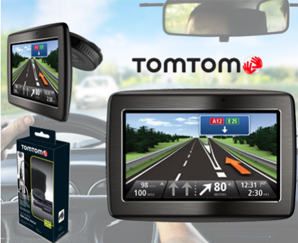 Groupdeal - TomTom Via 110 Europe Refurbished én Ultimate Driving Pack Groupdeal - TomTom Via 110 Europe Refurbished én Ultimate Driving Pack