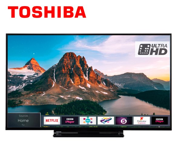Groupdeal - Toshiba Smart TV 4K Ultra Wifi