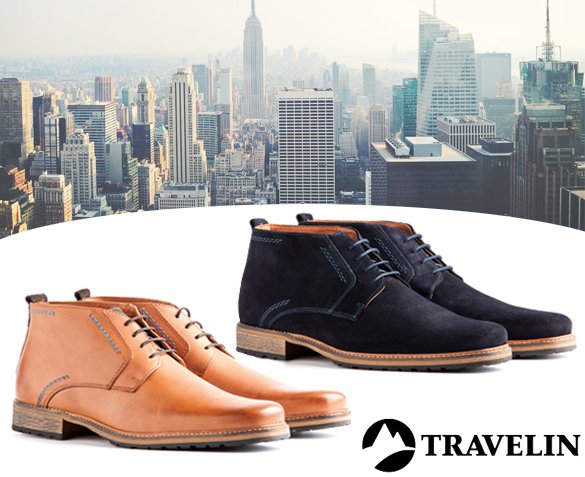 Groupdeal - Travelin’ London Herenschoenen Groupdeal - Travelin’ London Herenschoenen