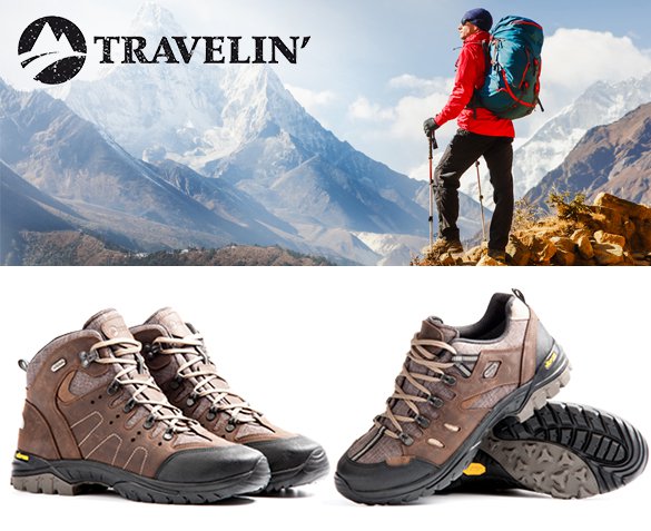 Groupdeal - Travelin' Wandelschoenen Groupdeal - Travelin' Wandelschoenen