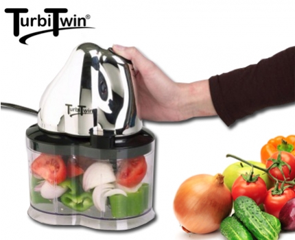 Groupdeal - TurbiTwin uw beste hulp in de keuken!