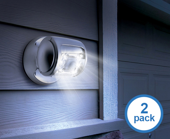 Groupdeal - TWEE Draadloze Led Buitenlampen Groupdeal - TWEE Draadloze Led Buitenlampen