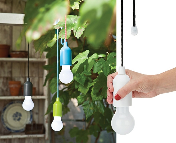 Groupdeal - TWEE Draadloze Pull Lampen