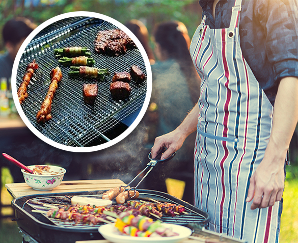 Groupdeal - TWEE Handige Grillmatten Groupdeal - TWEE Handige Grillmatten