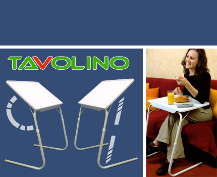 Groupdeal - Twee keer de Tafelino mobiele tafel! Groupdeal - Twee keer de Tafelino mobiele tafel!