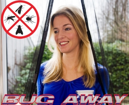 Groupdeal - TWEE Magnetische anti-insecten horren in het wit of zwart! Groupdeal - TWEE Magnetische anti-insecten horren in het wit of zwart!