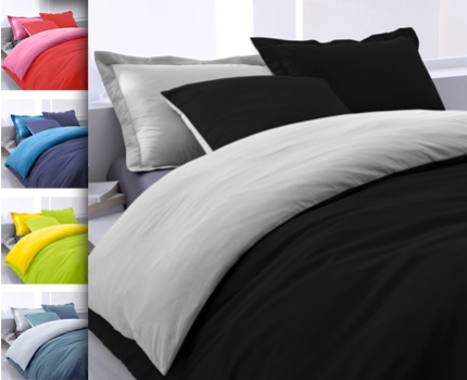 Groupdeal - Uni Double Face dekbedovertrek Groupdeal - Uni Double Face dekbedovertrek