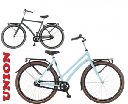 Groupdeal - Union Beat Fiets; extra robuust heren- en damesmodel Groupdeal - Union Beat Fiets; extra robuust heren- en damesmodel