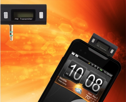 Groupdeal - Universele FM transmitter; draadloos muziek luisteren Groupdeal - Universele FM transmitter; draadloos muziek luisteren