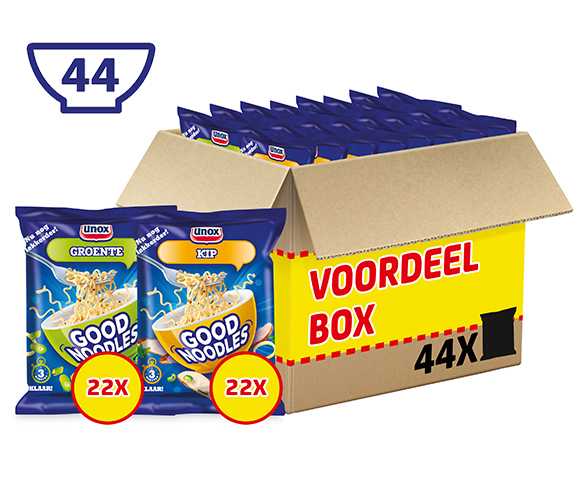 Groupdeal - Unox Good Noodles Kip en Groente