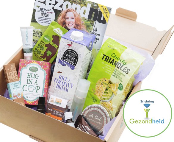 Groupdeal - Verrassingsbox vol Gezondheidsproducten Groupdeal - Verrassingsbox vol Gezondheidsproducten