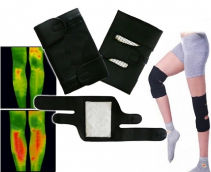 Groupdeal - Verstevigende Knieband met magnetische warmte Groupdeal - Verstevigende Knieband met magnetische warmte