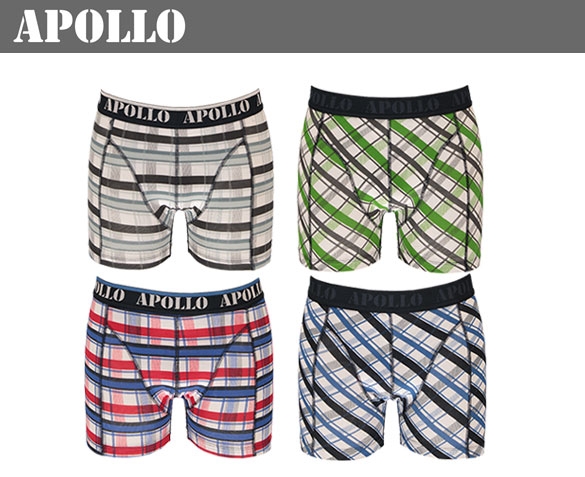Groupdeal - VIER Apollo Herenboxershorts Groupdeal - VIER Apollo Herenboxershorts