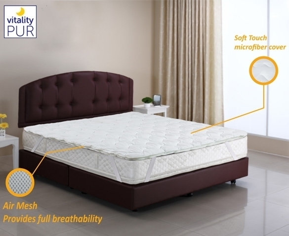 Groupdeal - Vitality PUR Topdekmatras Groupdeal - Vitality PUR Topdekmatras