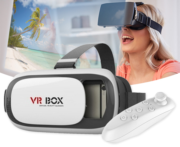 Groupdeal - VR BOX Virtual Reality Bril Groupdeal - VR BOX Virtual Reality Bril